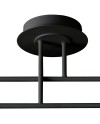 CAPUCCINA * SEMIPLAFÓN LED PEQUEÑO 28W